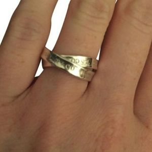 Tiffany's interlocking circle ring